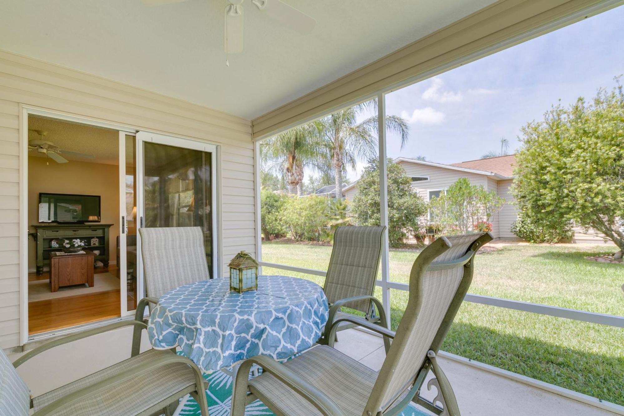 The Villages Vacation Rental With Lanai And Golf Cart! 외부 사진