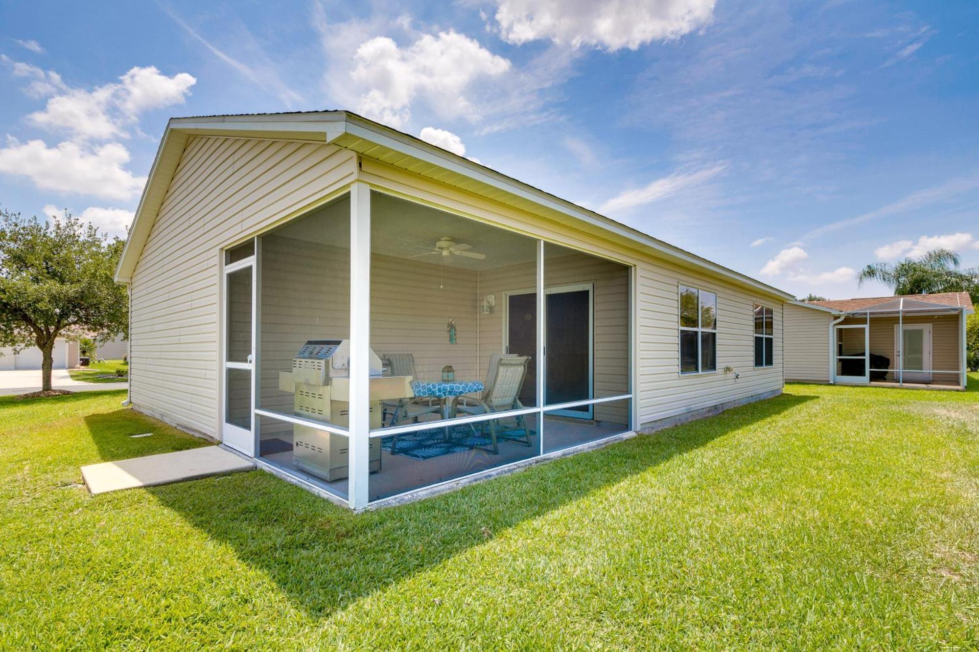 The Villages Vacation Rental With Lanai And Golf Cart! 외부 사진