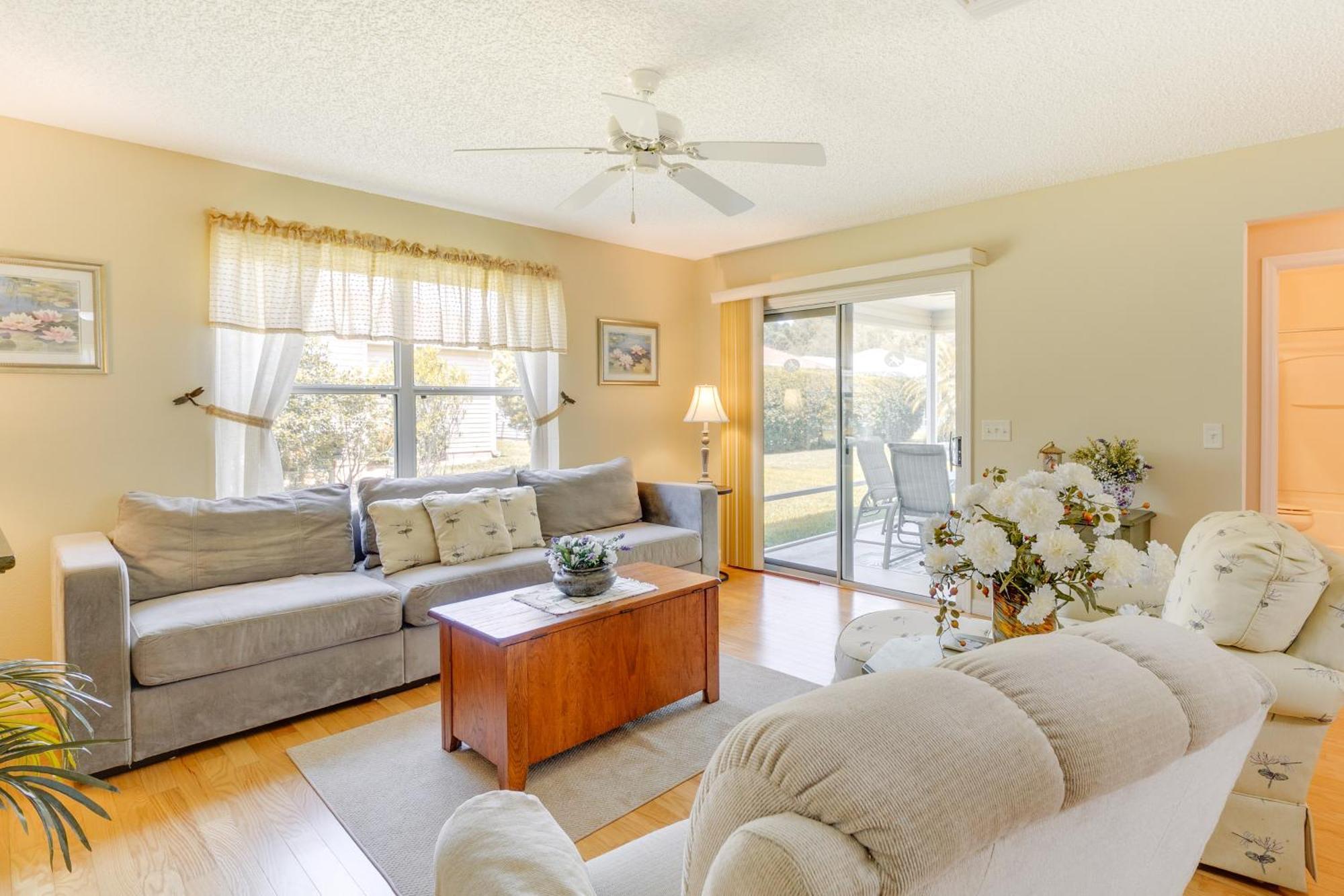 The Villages Vacation Rental With Lanai And Golf Cart! 외부 사진