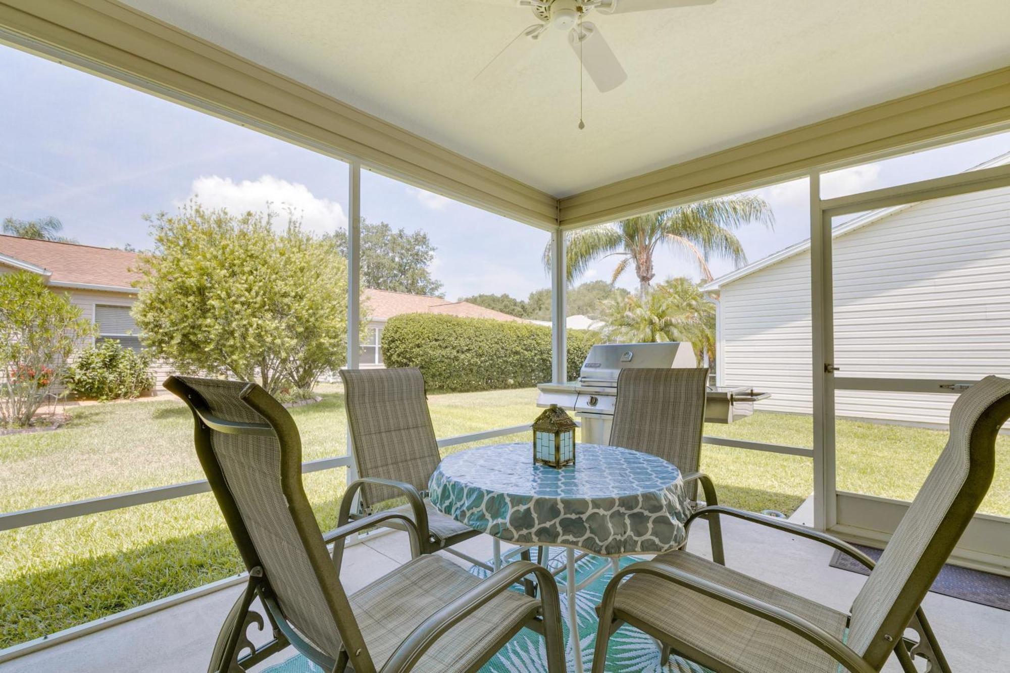 The Villages Vacation Rental With Lanai And Golf Cart! 외부 사진
