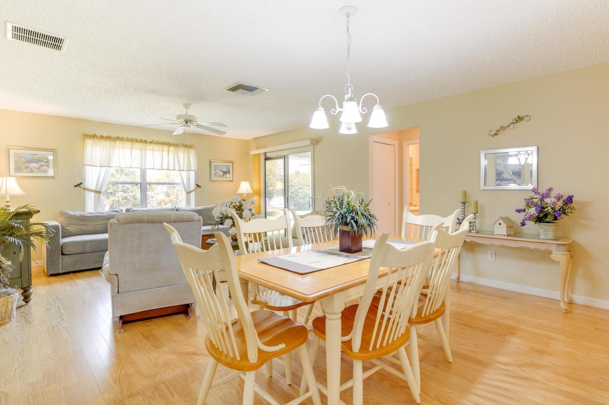 The Villages Vacation Rental With Lanai And Golf Cart! 외부 사진
